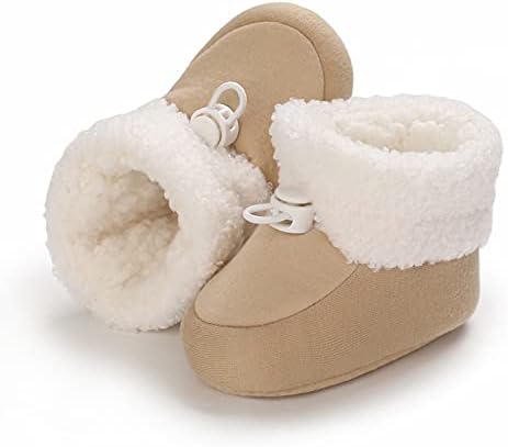 JAN & JUL Botki Zimowe Dziecięce Wodoodporne Polar Sherpa Elastyczna Podeszwa