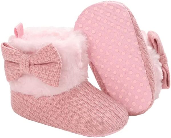 JAN & JUL Botki Zimowe Dziecięce Wodoodporne Polar Sherpa Elastyczna Podeszwa