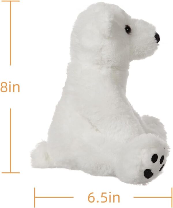 Pluszowy Biały Miś Polarny Przytulanka Dla Dzieci (Miękki i Bezpieczny)