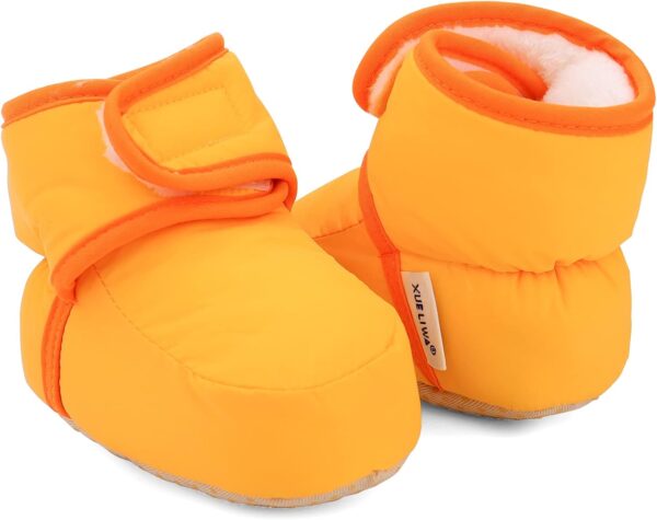 61R9h6RXHlL._AC_SL1500_.jpg LACOFIA Kapcie-Buciki Niemowlęce Zimowe Antypoślizgowe z Miękką Podeszwą dla Chłopców i Dziewczynek