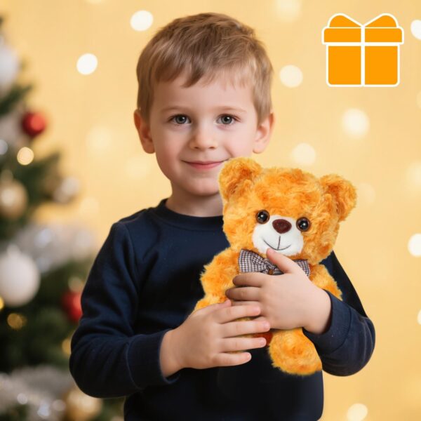 Mały Pluszowy Miś Brązowy (8 cali / ok. 20 cm) Przytulanka Dla Dzieci i na Prezent