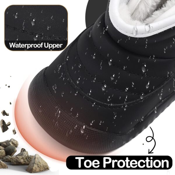 MK MATT KEELY Śniegowce Dziecięce Wodoodporne Polar Antypoślizgowa Gumowa Podeszwa (Unisex)