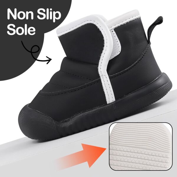 MK MATT KEELY Śniegowce Dziecięce Wodoodporne Polar Antypoślizgowa Gumowa Podeszwa (Unisex)