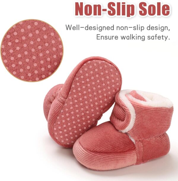 JAN & JUL Botki Zimowe Dziecięce Wodoodporne Polar Sherpa Elastyczna Podeszwa