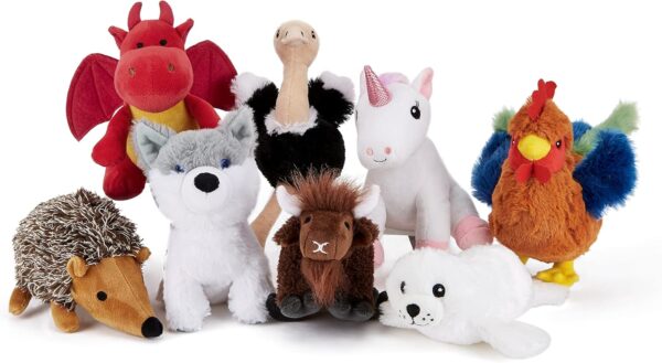 Zappi Co Pluszak Smok 12-15 cm (5-6 cali) Miękka Przytulanka Maskotka Pranie w Pralce