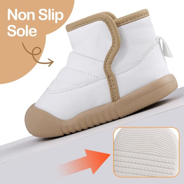 MK MATT KEELY Śniegowce Dziecięce Wodoodporne Polar Antypoślizgowa Gumowa Podeszwa (Unisex)