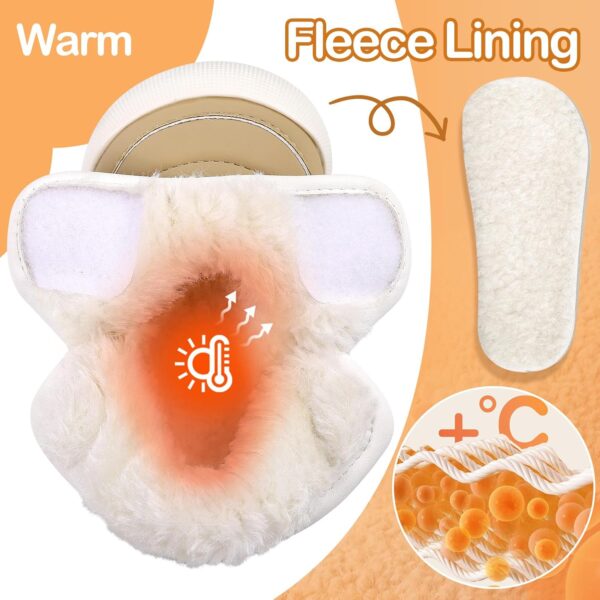 MK MATT KEELY Śniegowce Dziecięce Wodoodporne Polar Antypoślizgowa Gumowa Podeszwa (Unisex)