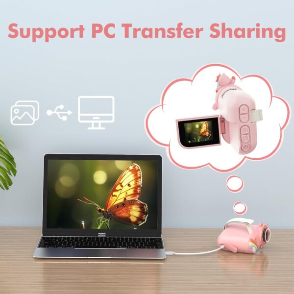 Mikroskop Cyfrowy Ręczny 3w1, Powiększenie 1000x, Ekran HD 2.4", Karta SD, STEM dla Dzieci 3-12