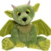Charlie Bears Bearhouse Spires Pluszak Smok/Gargulec (25 cm) Zielona Maskotka Fantasy