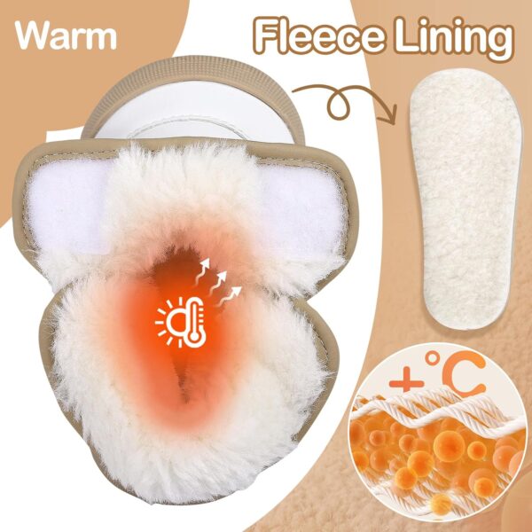 MK MATT KEELY Śniegowce Dziecięce Wodoodporne Polar Antypoślizgowa Gumowa Podeszwa (Unisex)