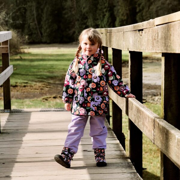 JAN & JUL Botki Zimowe Dziecięce Wodoodporne Polar Sherpa Elastyczna Podeszwa