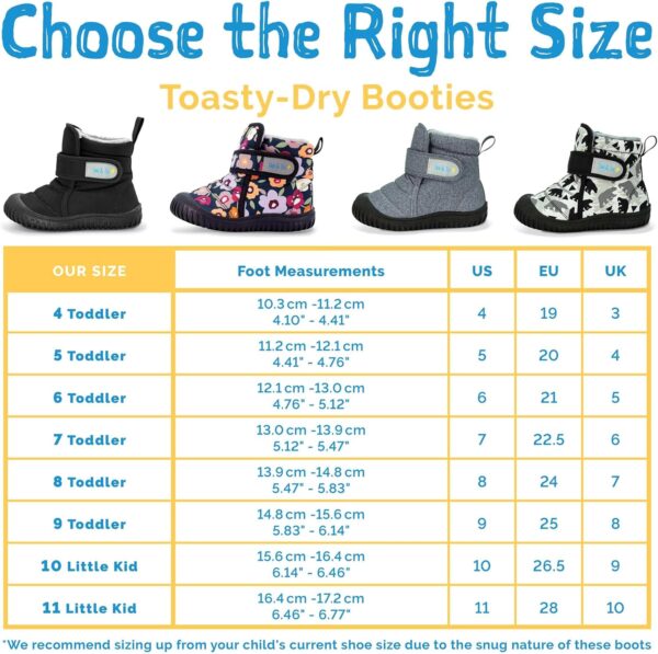JAN & JUL Botki Zimowe Dziecięce Wodoodporne Polar Sherpa Elastyczna Podeszwa