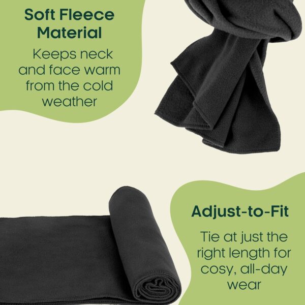 Szalik Dziecięcy Mikropolar Termiczny Unisex do Szkoły (2-12 lat) Anty-Pilling