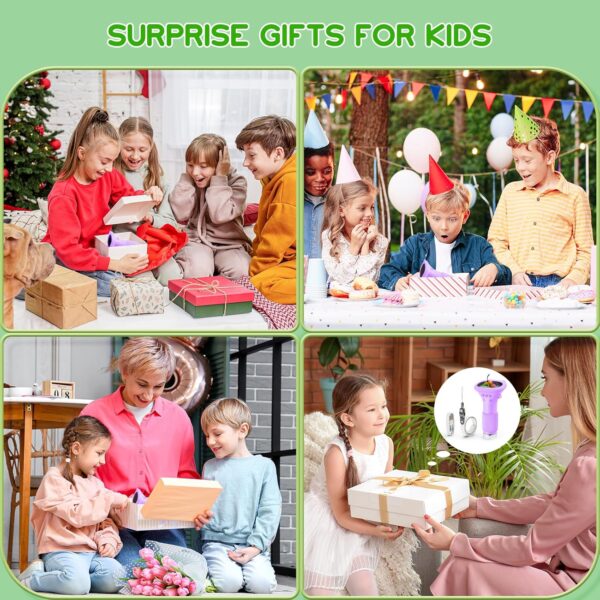 81vhVeeiW2L._AC_SL1500_.jpg Mikroskop Cyfrowy Kieszonkowy dla Dzieci, Ekran HD 2.0", USB, Podświetlenie LED, Pomarańczowy