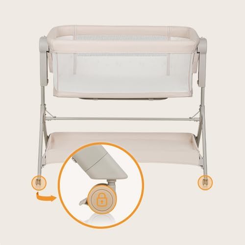 41BzZSEB-JL._AC_ Lionelo Leonie Plus Łóżeczko Dostawne 3w1 z Funkcją Kołyski i Materacem T25