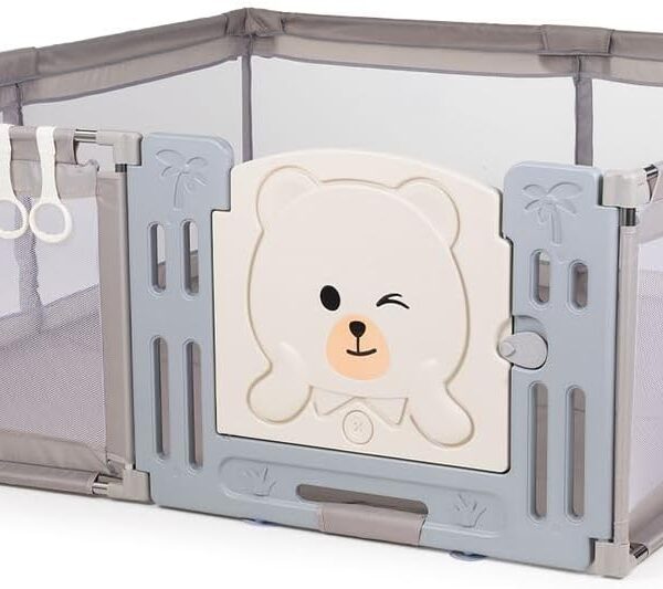 512QDpKuaL._AC_SL1250_ Chipolino Kojec Amico drzwi 180 x 200 cm 2 pierścienie torba do przechowywania od 1 roku beżowy