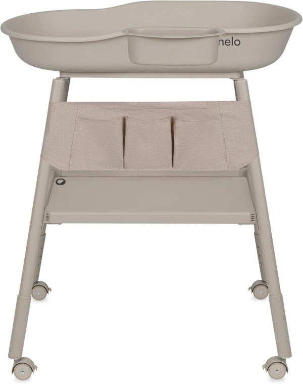 Lionelo Rosie Mobilny Przewijak dla Niemowląt z Regulacją Wysokości i Organizerem