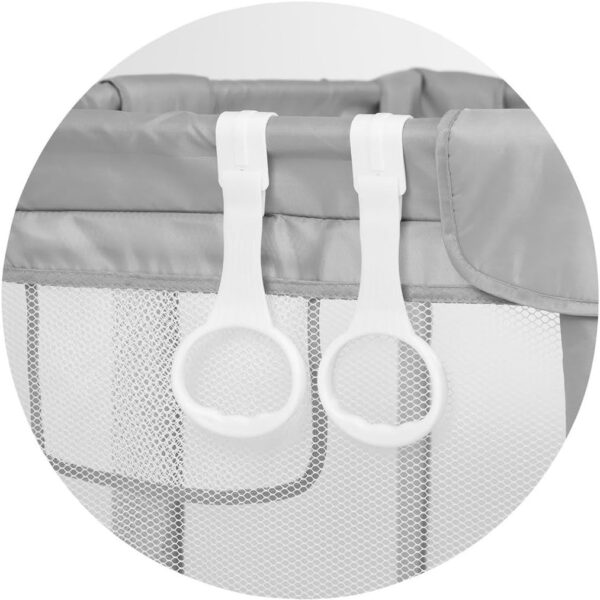 Chipolino Kojec Amico drzwi 180 x 200 cm 2 pierścienie torba do przechowywania od 1 roku beżowy