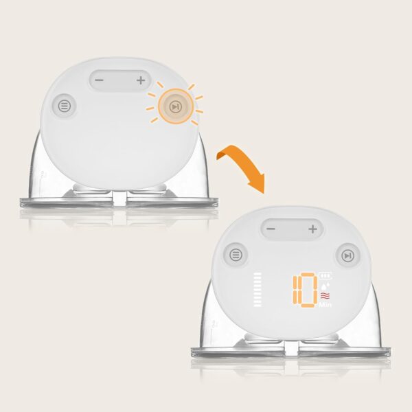 Lionelo Fidi Free Laktator Muszlowy Bezprzewodowy Hands-Free 180ml