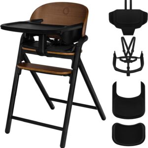 712CPtKAJBL._AC_SL1500_ Lionelo Celia Krzesełko do karmienia 2w1 Drewniane do 90kg Szare