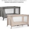 Kinderkraft JOY 2 Łóżeczko Turystyczne 2w1 Składane z Torbą Szare